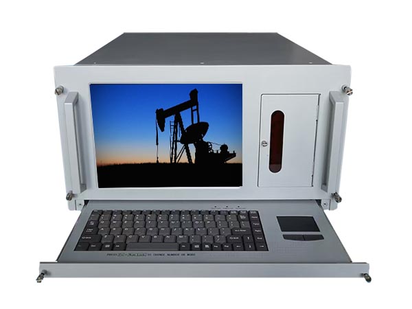 Rack mount Industrial computer with keyboard