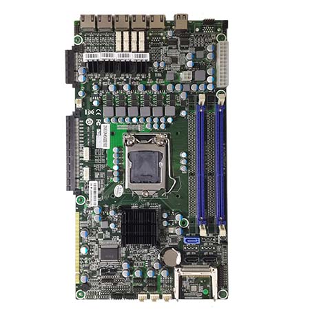 Network application motherboard with intel C206 chipset