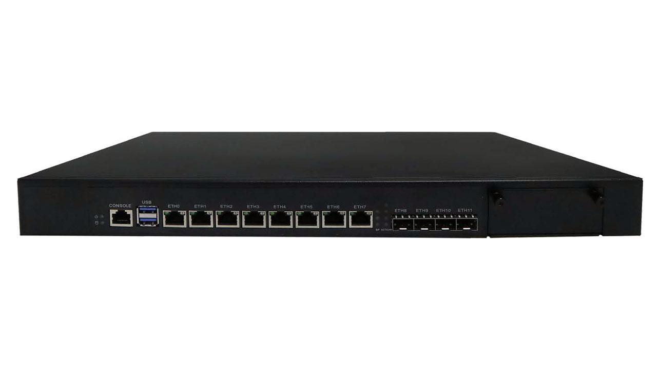 Network security appliance with Intel W580 chipset