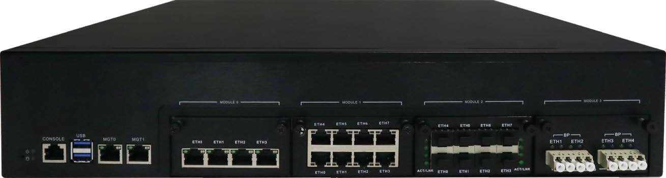 Rackmount Network Appliance Built with Intel Xeon E or Core i3 or Pentium or Celeron Processor